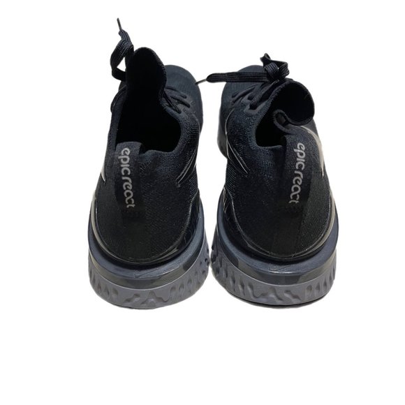 Nike Epic React Flyknit 2 Black Anthracite Men's Shoes BQ8928-001 Multi S 11.5 - Picture 4 of 7